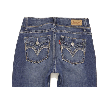 Levi's 529 Women Blue Bootcut Slim Stretch Jeans W27 L29
