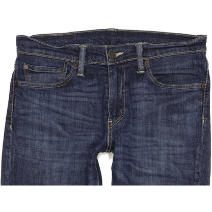 Levi's 511 Men Blue Straight Slim Stretch Jeans W32 L32