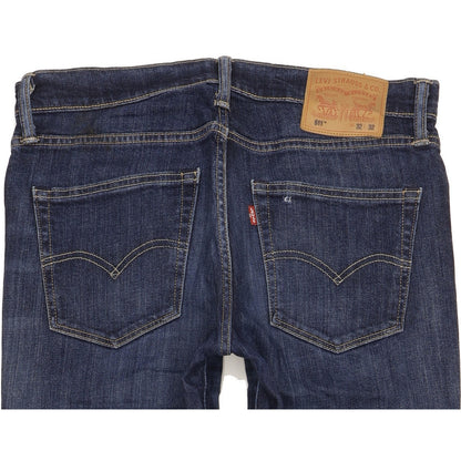 Levi's 511 Men Blue Straight Slim Stretch Jeans W32 L32