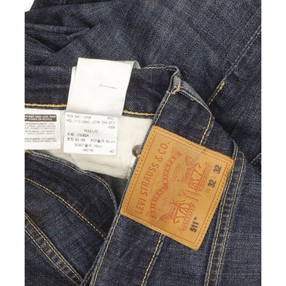 Levi's 511 Men Blue Straight Slim Stretch Jeans W32 L32