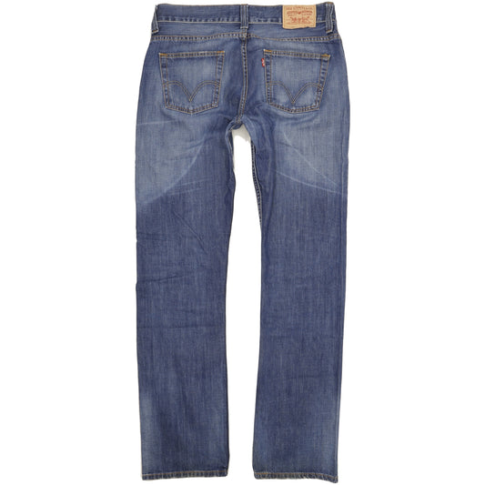 Levi's 506 Men Blue Straight Regular Jeans W34 L36
