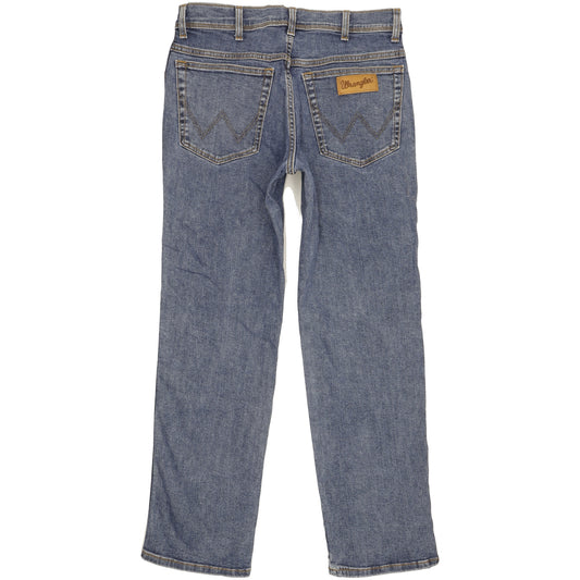 Wrangler Texas Men Blue Straight Regular Jeans W32 L30