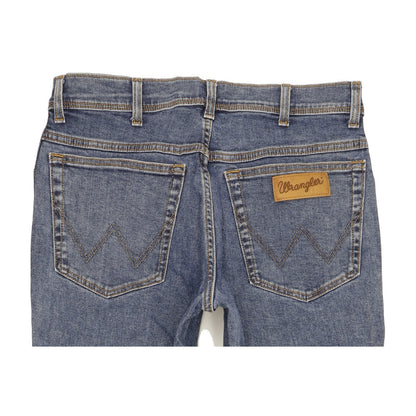 Wrangler Texas Men Blue Straight Regular Jeans W32 L30
