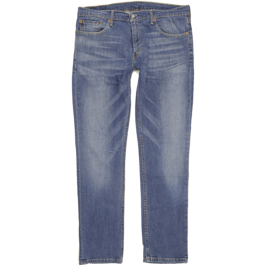 Levi's 511 Men Blue Straight Slim Stretch Jeans W34 L32
