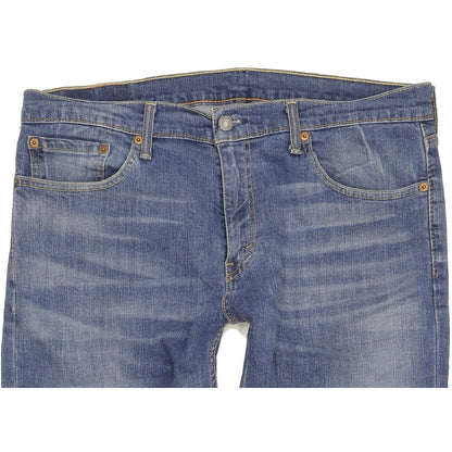 Levi's 511 Men Blue Straight Slim Stretch Jeans W34 L32