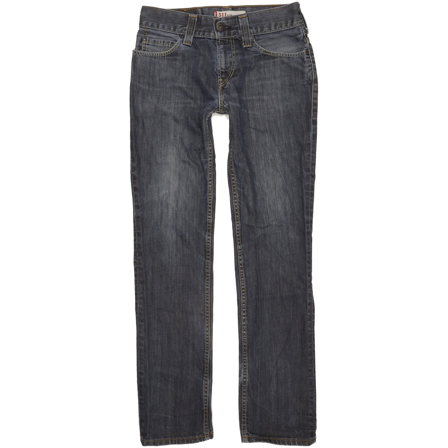 Levi's 511 Men Blue Straight Slim Jeans W32 L33