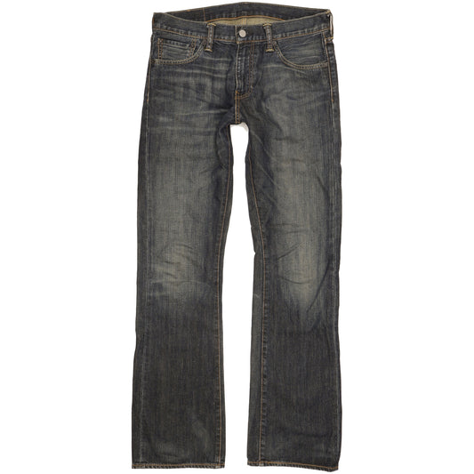 Levi's 527 Men Blue Bootcut Slim Jeans W32 L34
