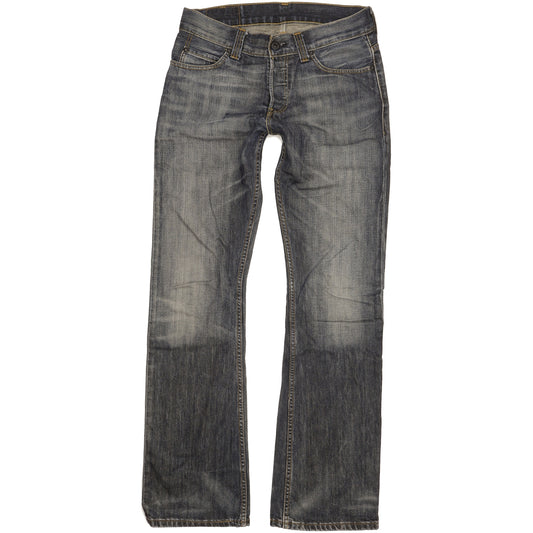 Levi's 512 Men Blue Bootcut Slim Jeans W32 L36