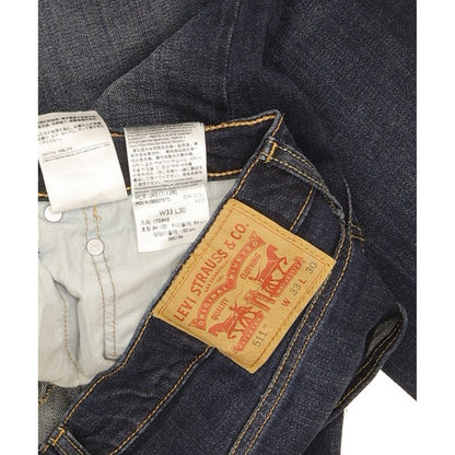 Levi's 511 Men Blue Straight Slim Stretch Jeans W33 L29