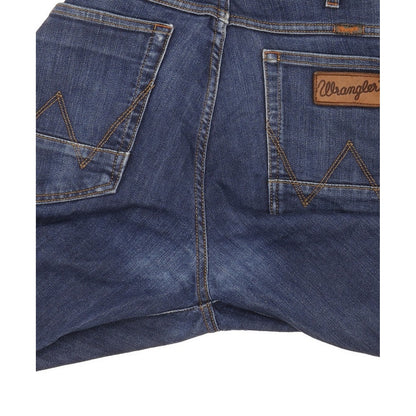 Wrangler Greensboro Men Blue Straight Regular Stretch Jeans W32 L31