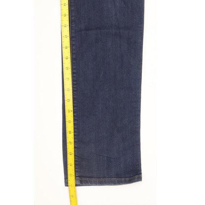 Wrangler Greensboro Men Blue Straight Regular Stretch Jeans W32 L31