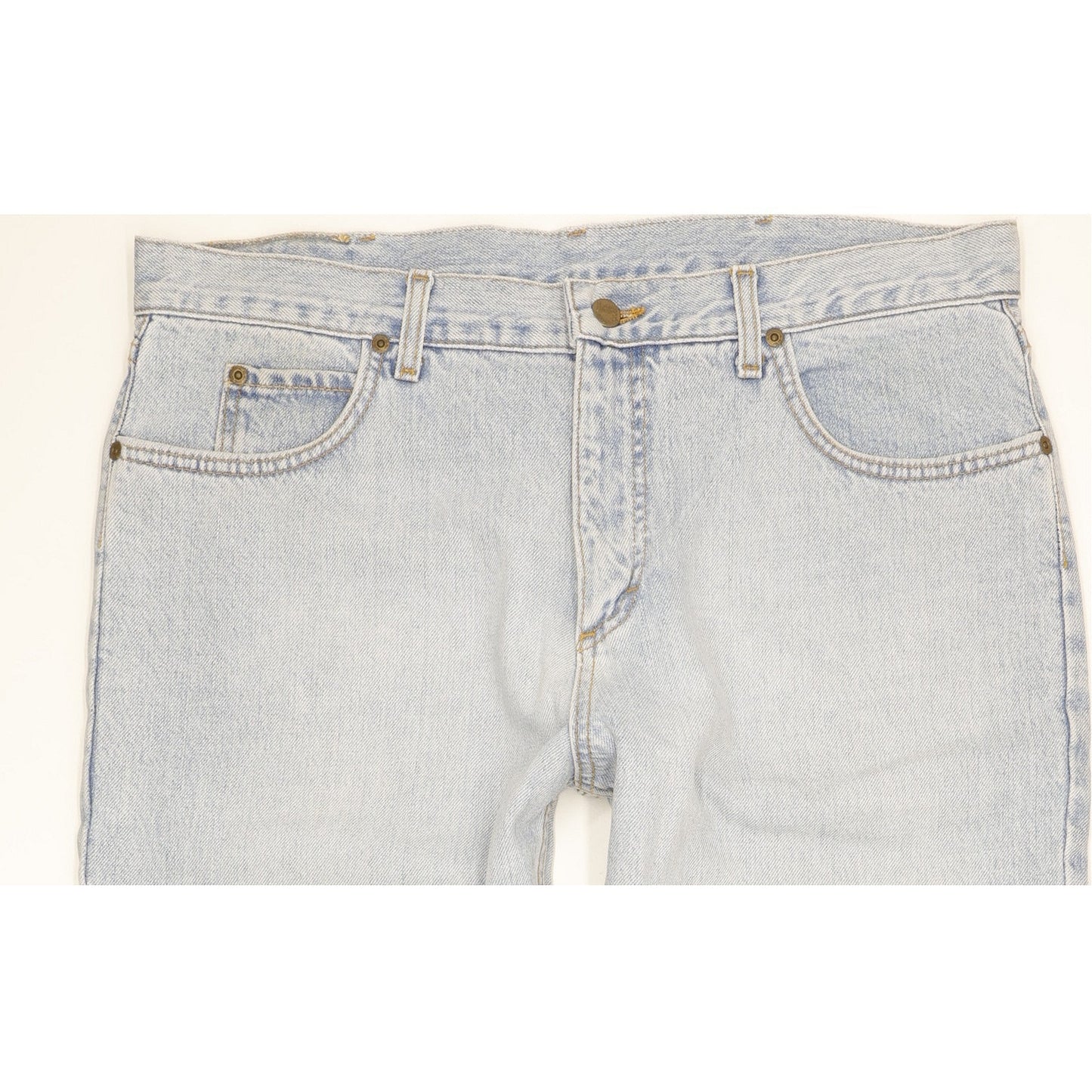 Lee Houston Men Blue Straight Regular Jeans W38 L30