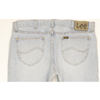 Lee Houston Men Blue Straight Regular Jeans W38 L30