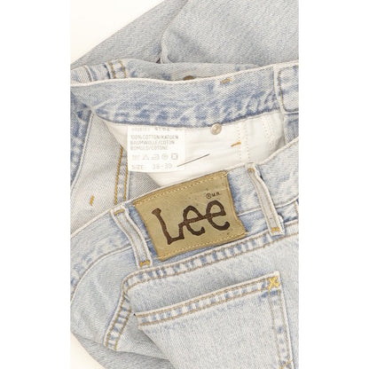Lee Houston Men Blue Straight Regular Jeans W38 L30