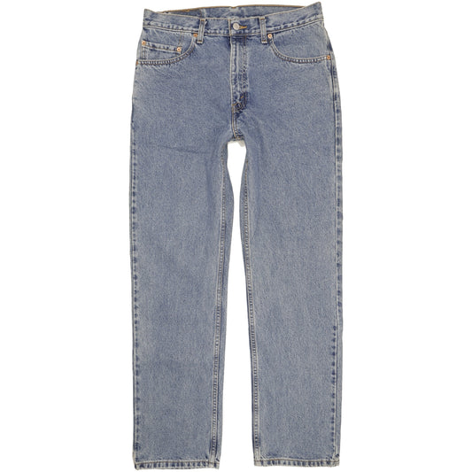 Levi's 505 Men Blue Straight Regular Jeans W34 L32