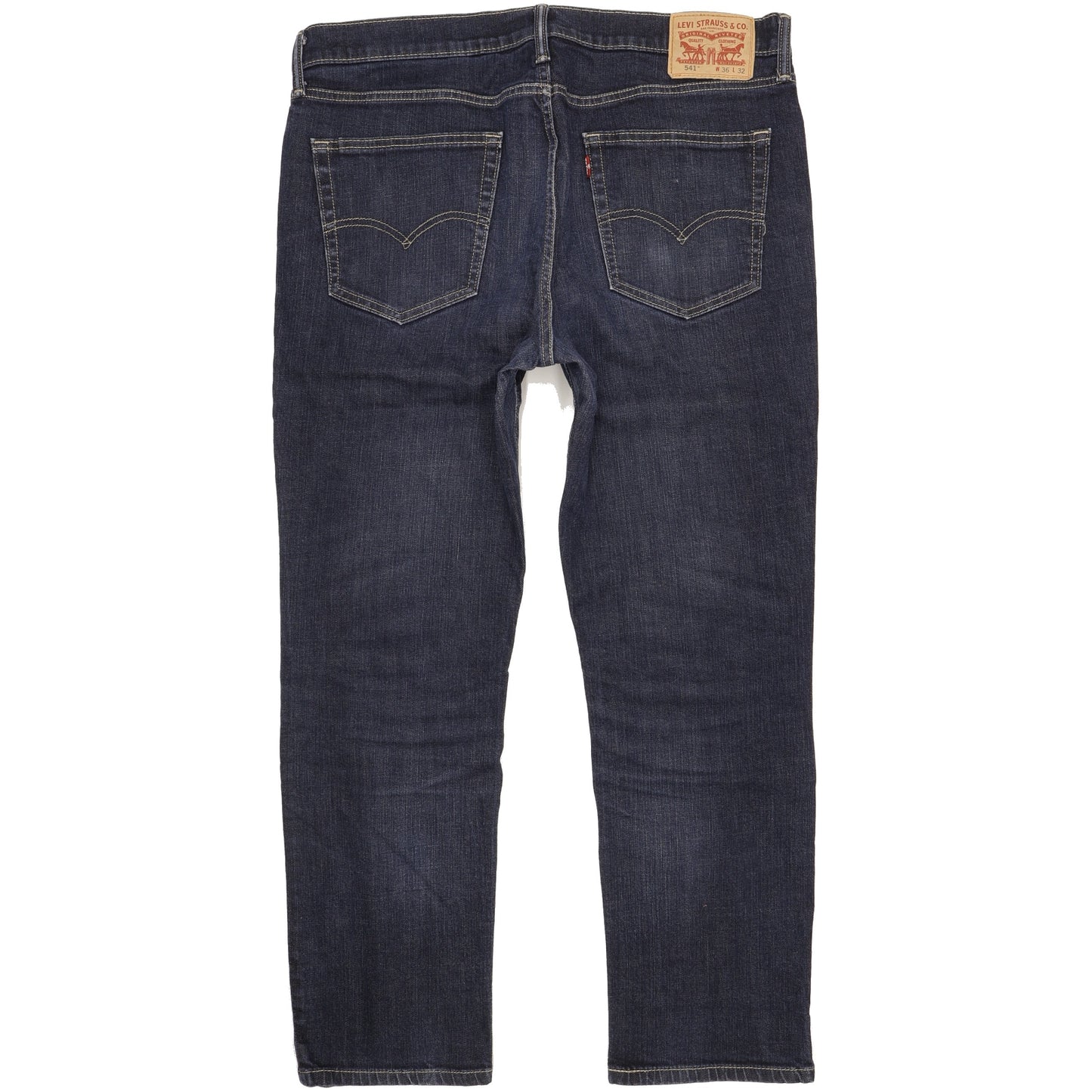 Levi's 541 Men Blue Straight Regular Stretch Jeans W36 L30