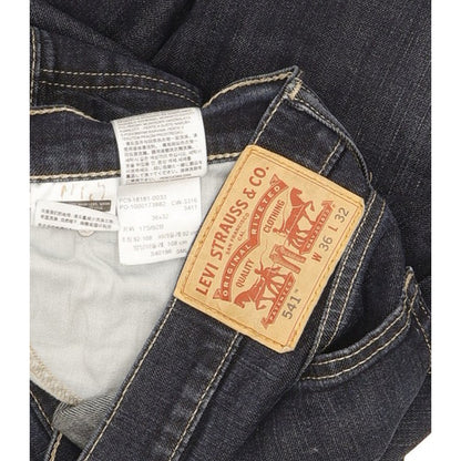 Levi's 541 Men Blue Straight Regular Stretch Jeans W36 L30