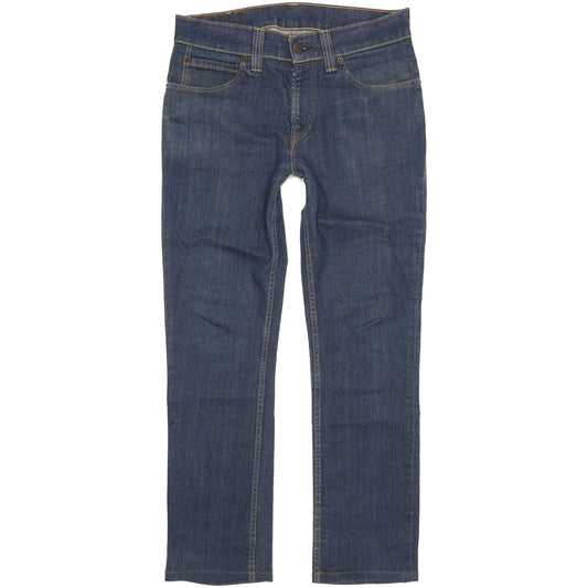 Levi's 511 Men Blue Straight Slim Stretch Jeans W34 L30
