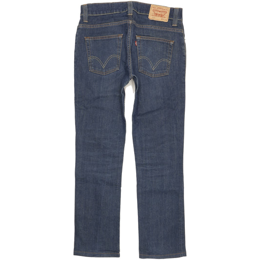 Levi's 511 Men Blue Straight Slim Stretch Jeans W34 L30