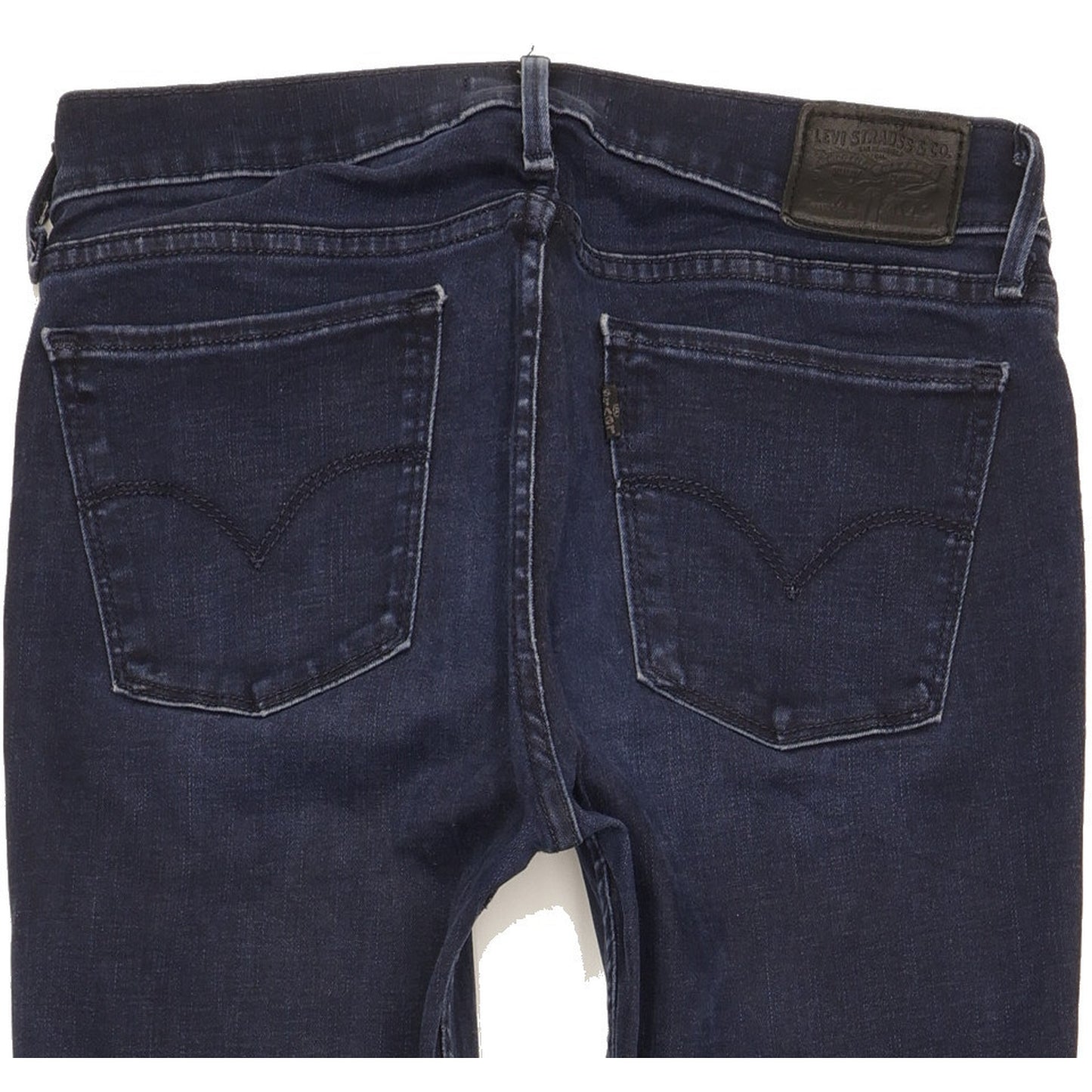 Levi's 710 Super Women Navy Skinny Slim Stretch Jeans W29 L34