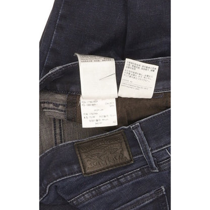 Levi's 710 Super Women Navy Skinny Slim Stretch Jeans W29 L34