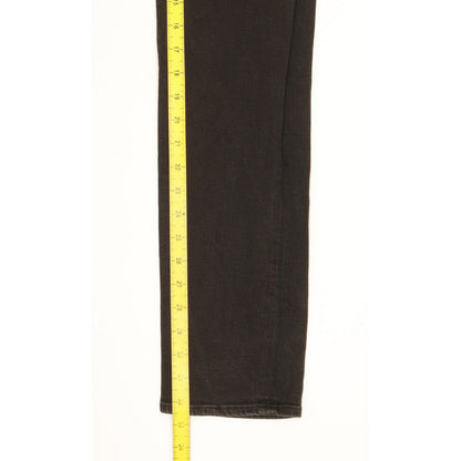 G-Star 3301 Deconstructed Men Black Straight Slim Stretch Jeans W32 L33