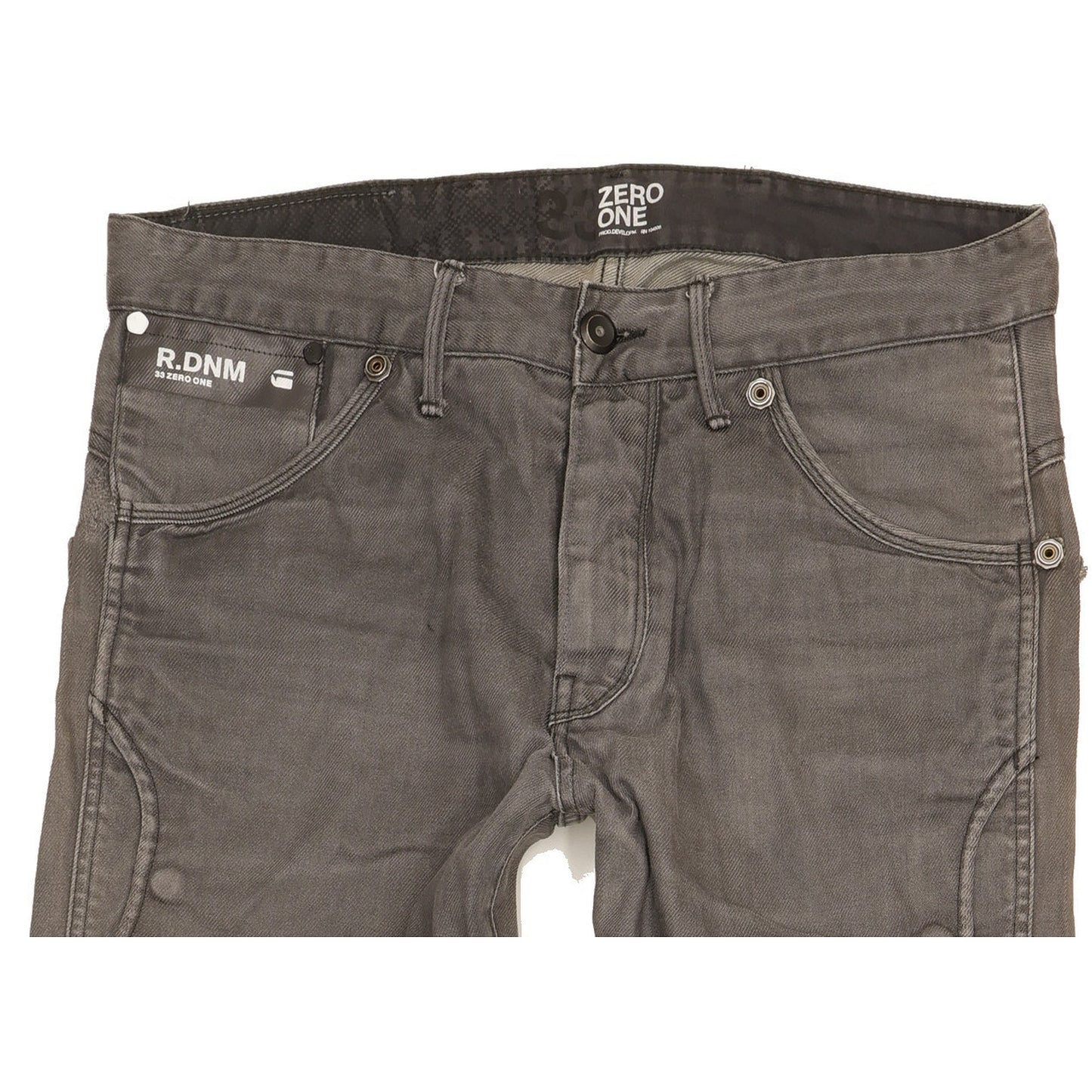 G-Star Space Nomads Men Grey Straight Regular Jeans W33 L32
