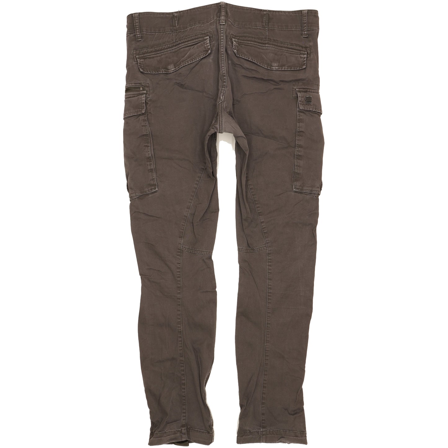 G-Star Rovic 3D Men Grey Tapered Loose Stretch Jeans W36 L36