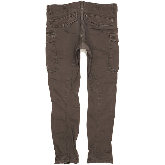 G-Star Rovic 3D Men Grey Tapered Loose Stretch Jeans W36 L36