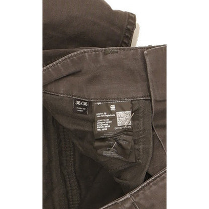 G-Star Rovic 3D Men Grey Tapered Loose Stretch Jeans W36 L36