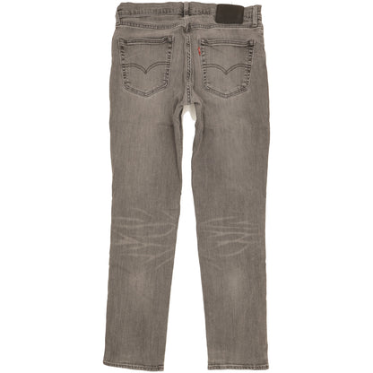 Levi's 511 Men Grey Straight Slim Stretch Jeans W33 L31