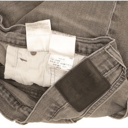 Levi's 511 Men Grey Straight Slim Stretch Jeans W33 L31