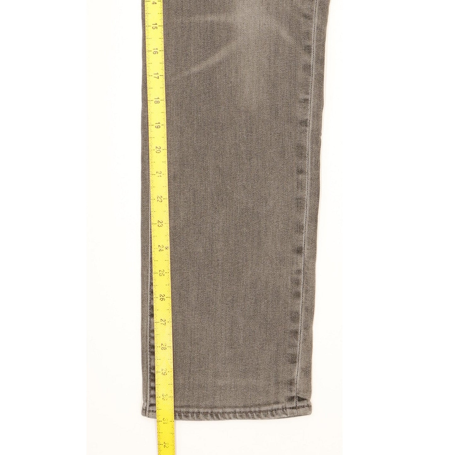 Levi's 511 Men Grey Straight Slim Stretch Jeans W33 L31