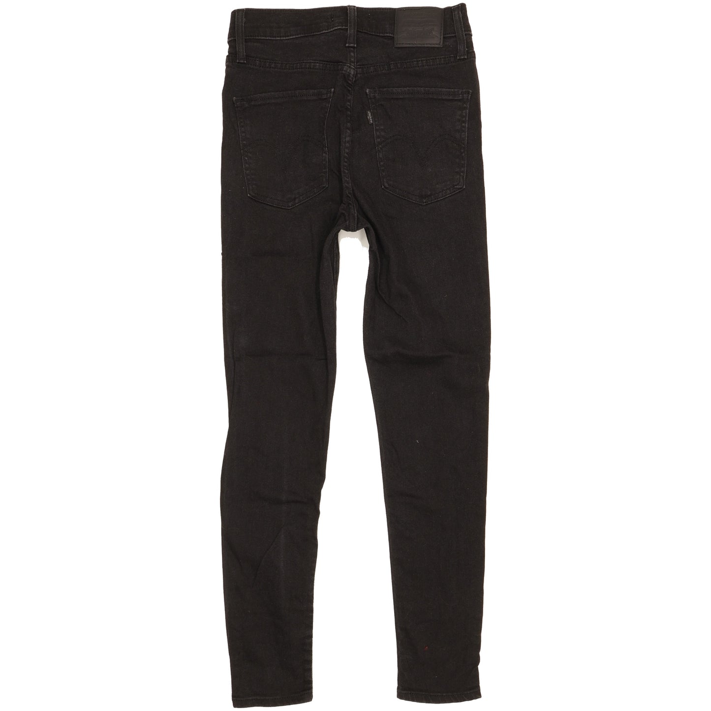 Levi's Mile Black Skinny Slim Stretch Jeans High Waisted W28 L27