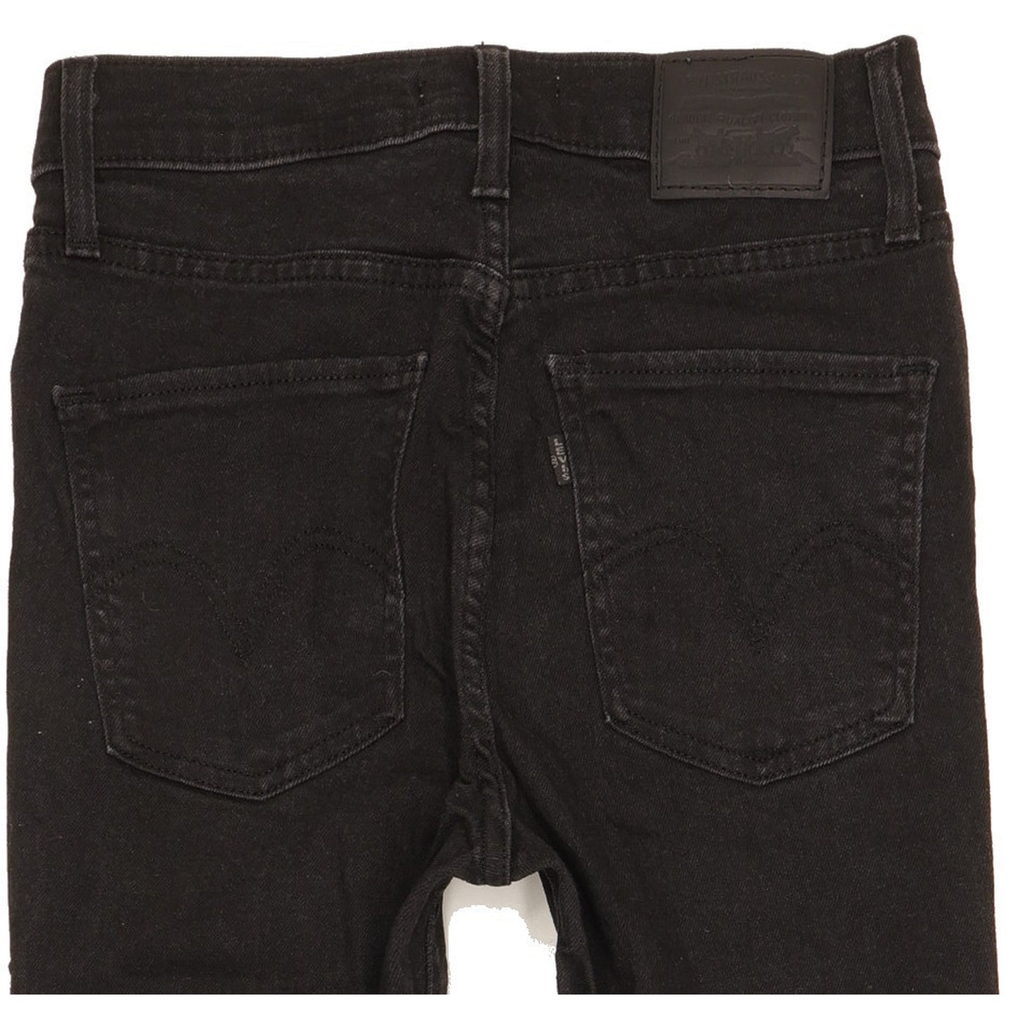 Levi's Mile Black Skinny Slim Stretch Jeans High Waisted W28 L27