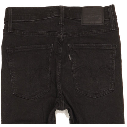 Levi's Mile Black Skinny Slim Stretch Jeans High Waisted W28 L27