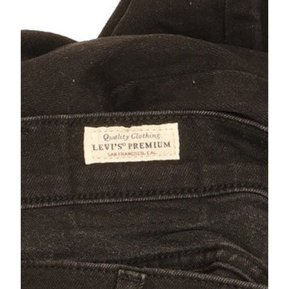 Levi's Mile Black Skinny Slim Stretch Jeans High Waisted W28 L27