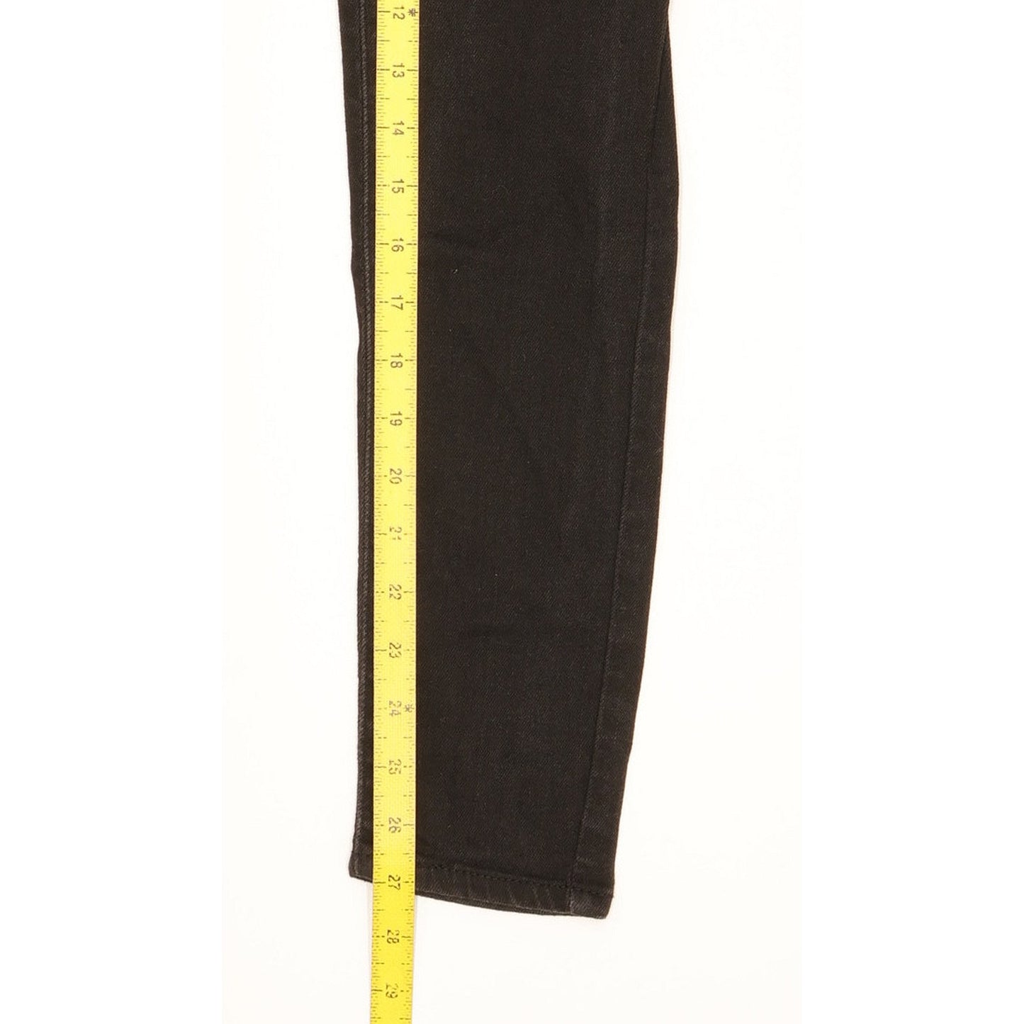 Levi's Mile Black Skinny Slim Stretch Jeans High Waisted W28 L27