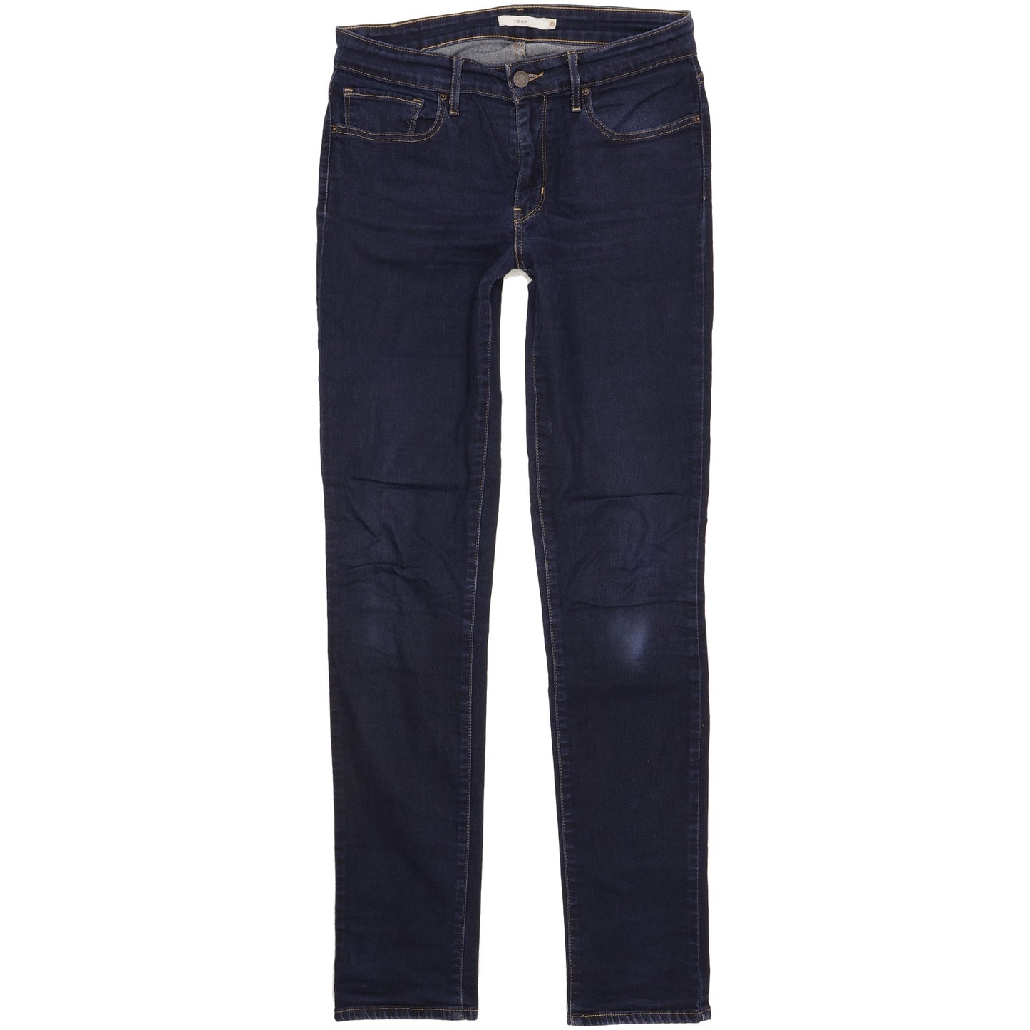 Levi's 712 Women Blue Straight Slim Stretch Jeans W30 L33