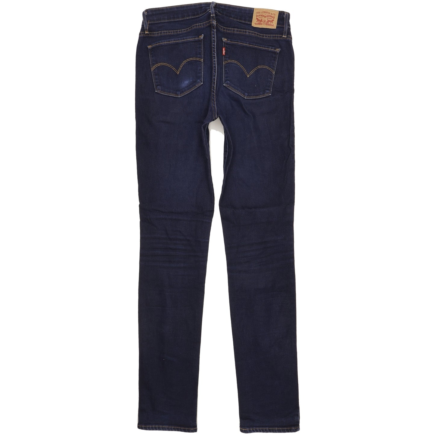 Levi's 712 Women Blue Straight Slim Stretch Jeans W30 L33