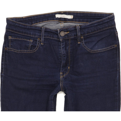 Levi's 712 Women Blue Straight Slim Stretch Jeans W30 L33