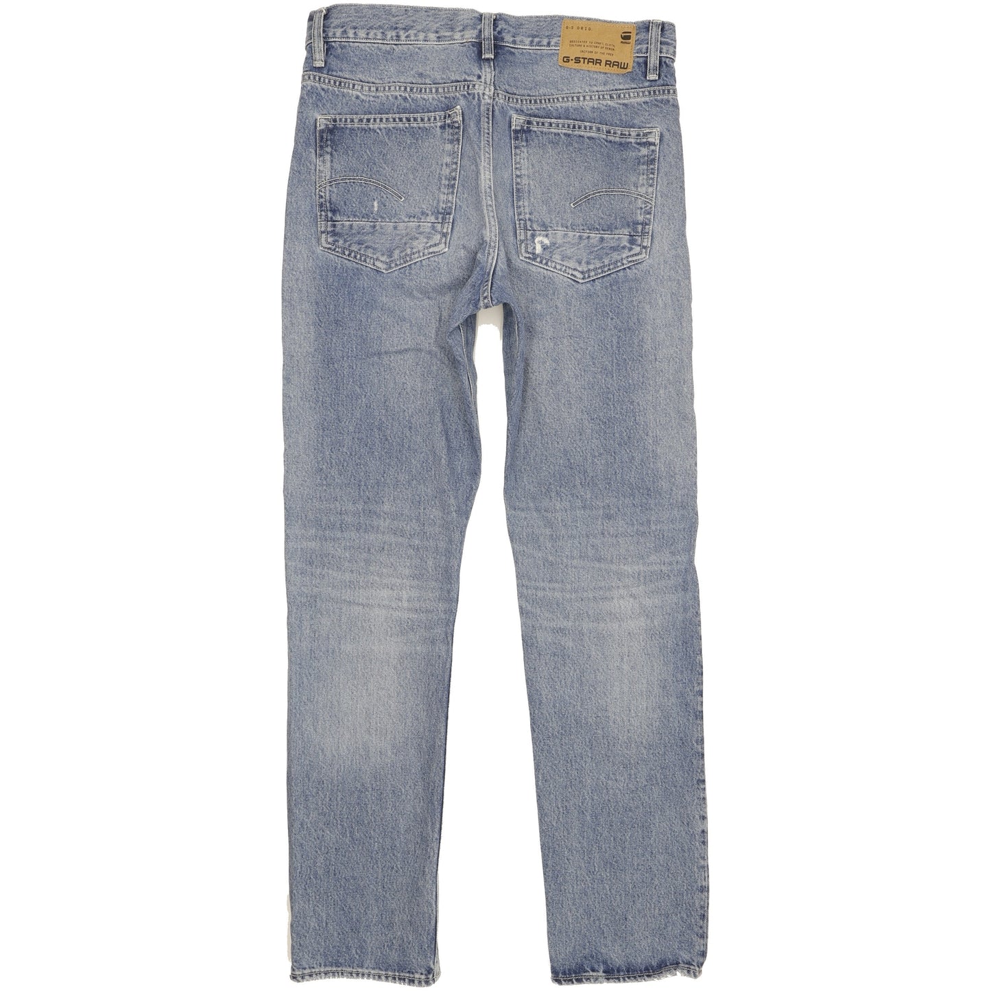 G-Star Triple A Men Blue Straight Regular Jeans W30 L32