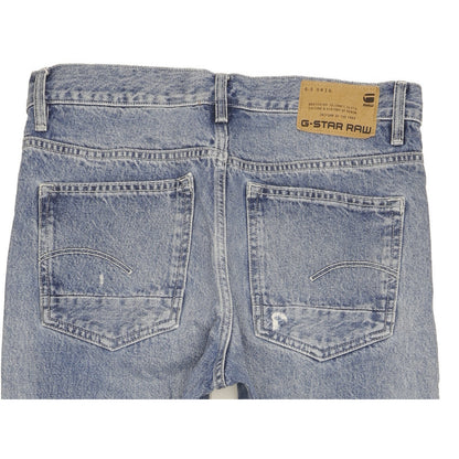 G-Star Triple A Men Blue Straight Regular Jeans W30 L32