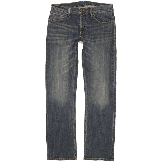 Levi's 514 Men Blue Straight Slim Stretch Jeans W33 L34