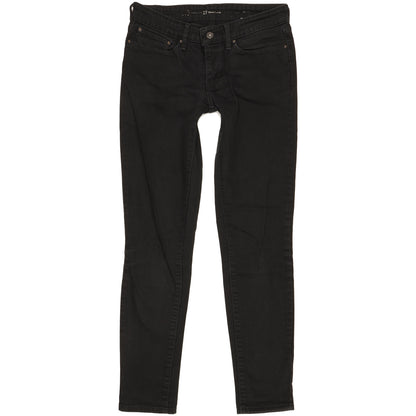Levi's Demi Curve Women Black Skinny Slim Stretch Jeans W27 L30