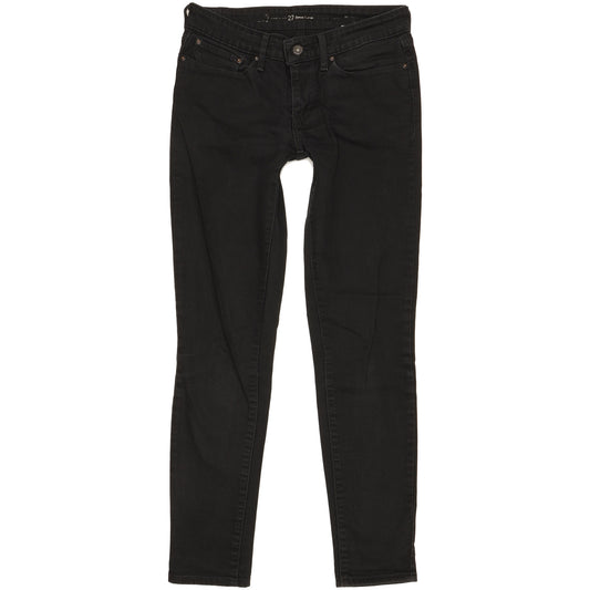 Levi's Demi Curve Women Black Skinny Slim Stretch Jeans W27 L30