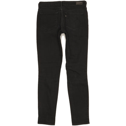 Levi's Demi Curve Women Black Skinny Slim Stretch Jeans W27 L30