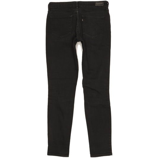 Levi's Demi Curve Women Black Skinny Slim Stretch Jeans W27 L30