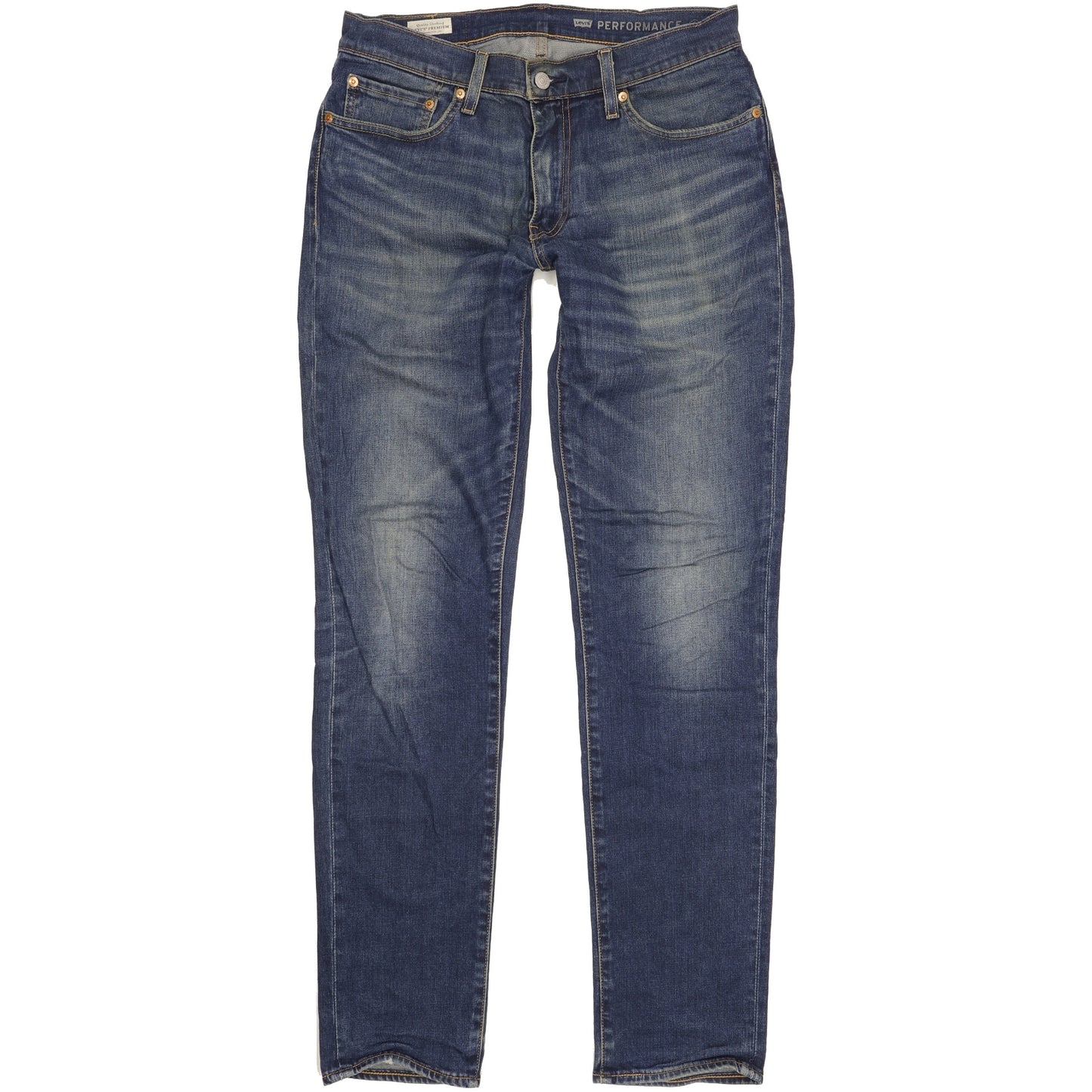 Levi's 511 Men Blue Straight Slim Stretch Jeans W32 L35