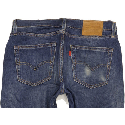 Levi's 511 Men Blue Straight Slim Stretch Jeans W32 L35